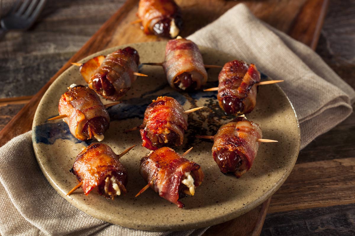 bacon wrapped dates