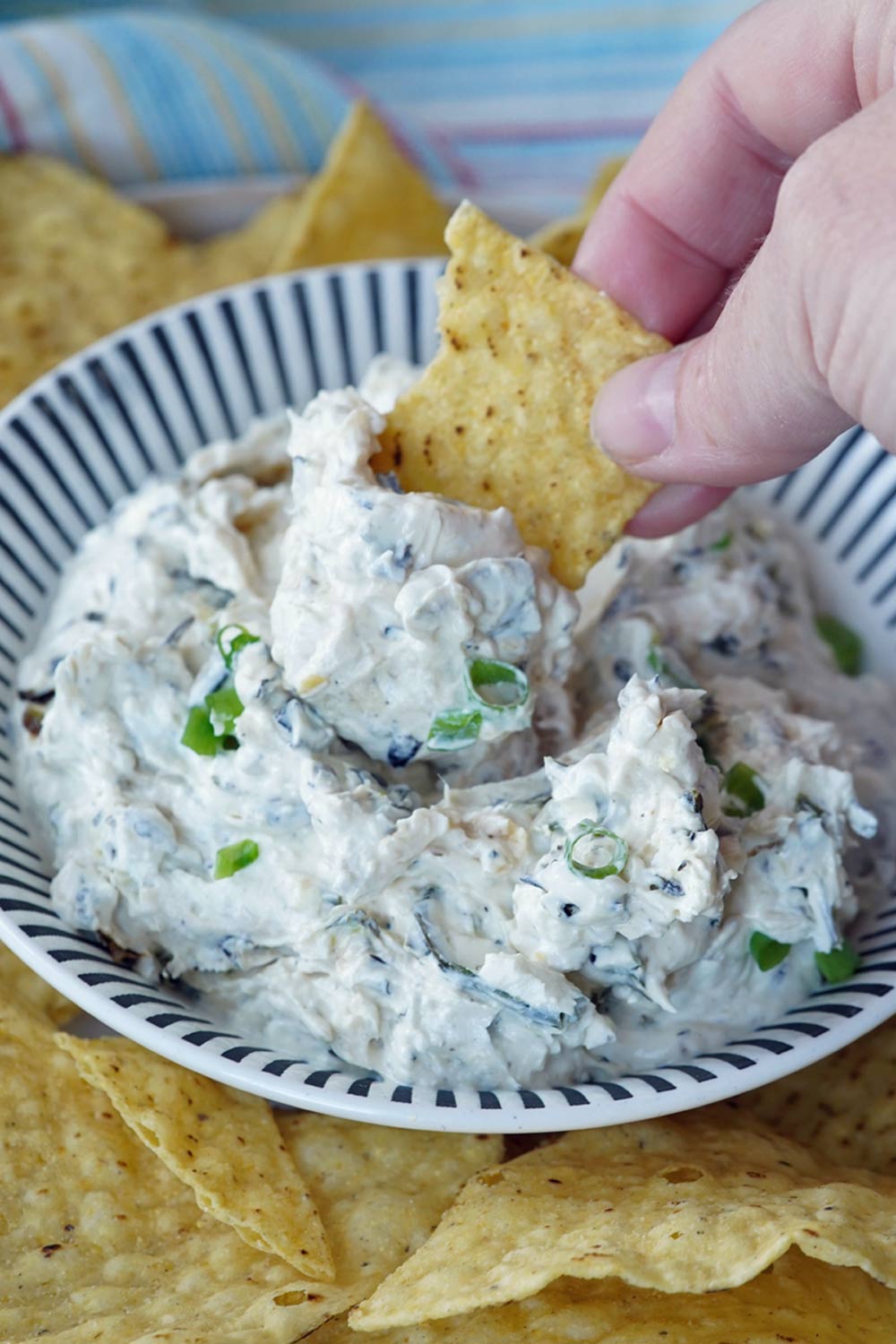 charred scallion dip