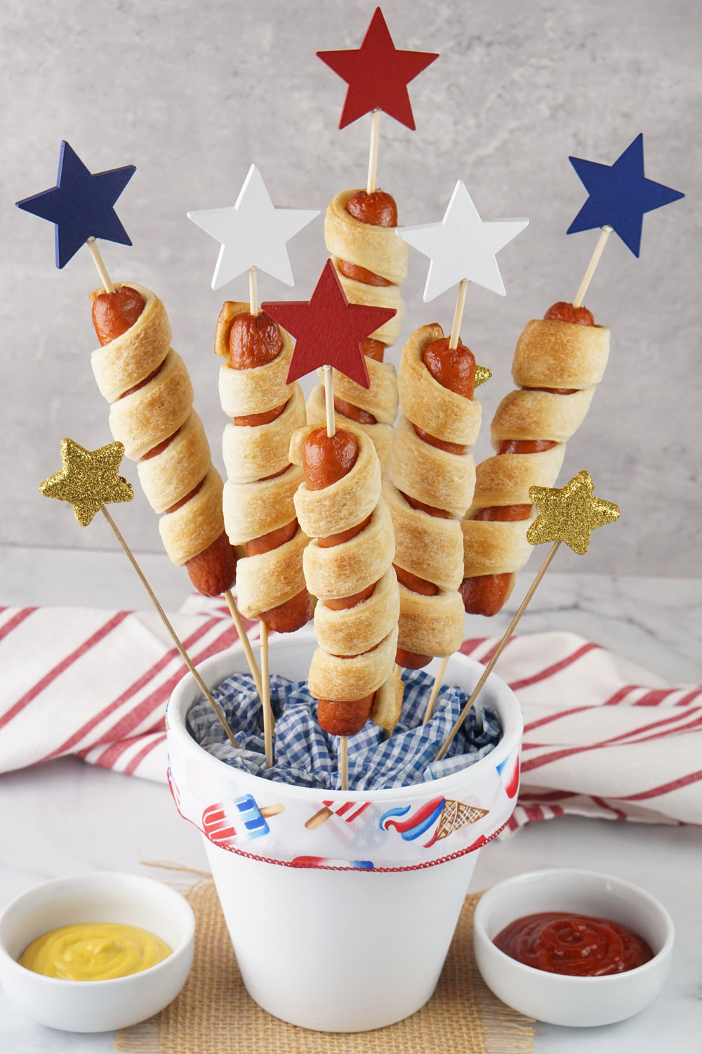 Firecracker dogs