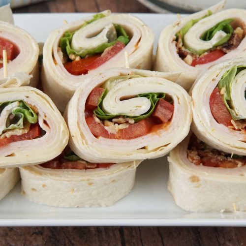turkey club pinwheels