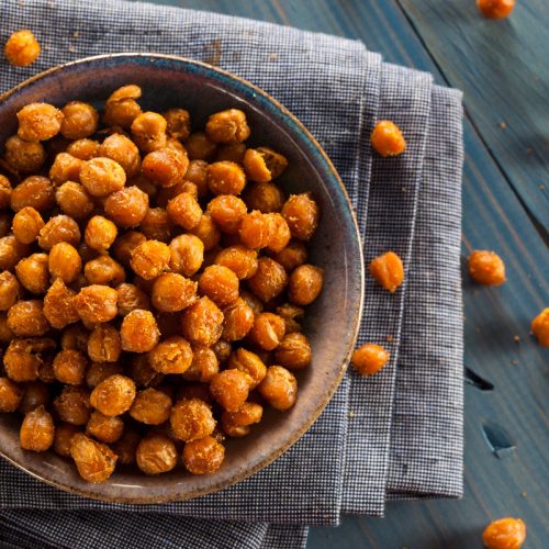 Crispy chickpeas