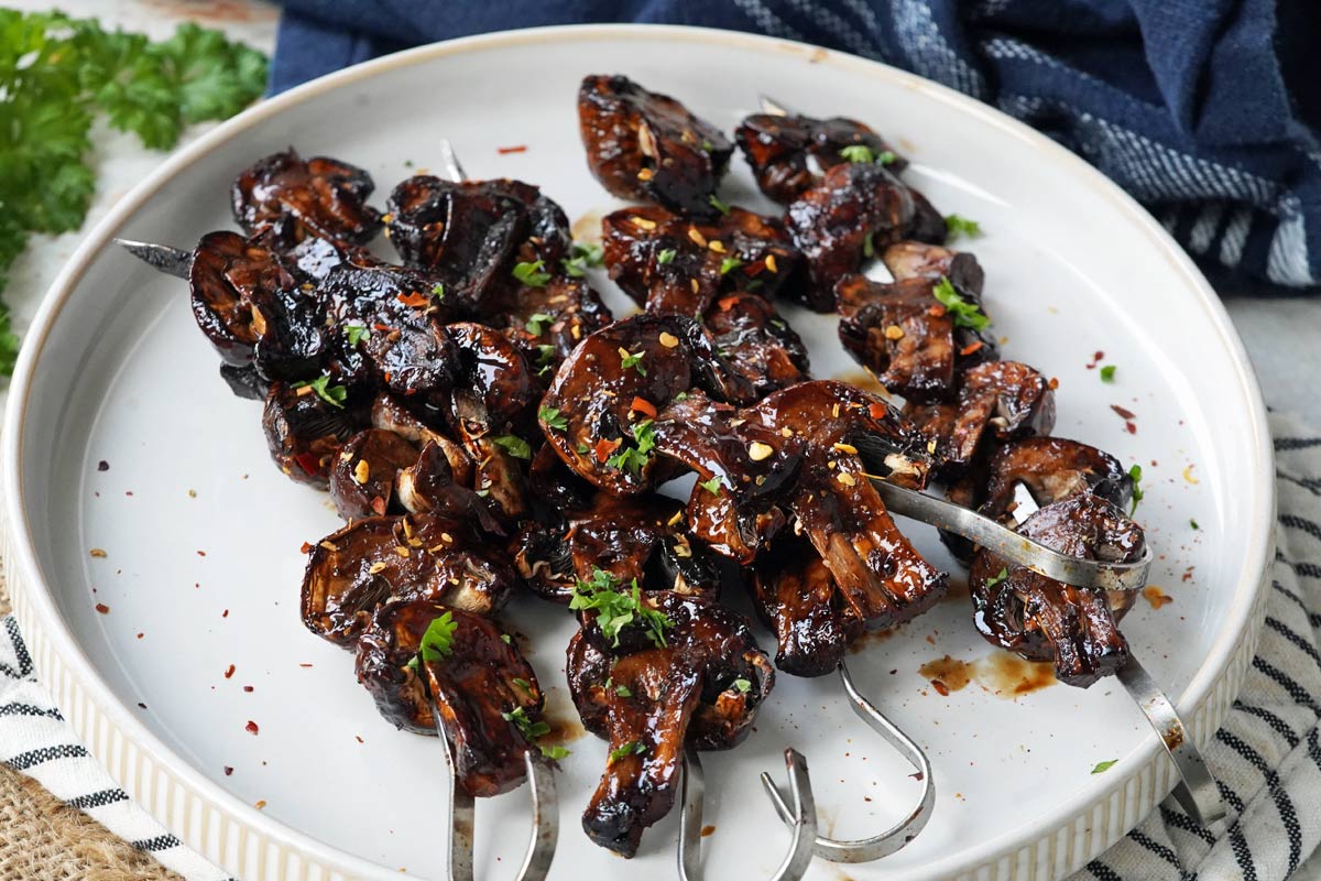 marinated mushrooms