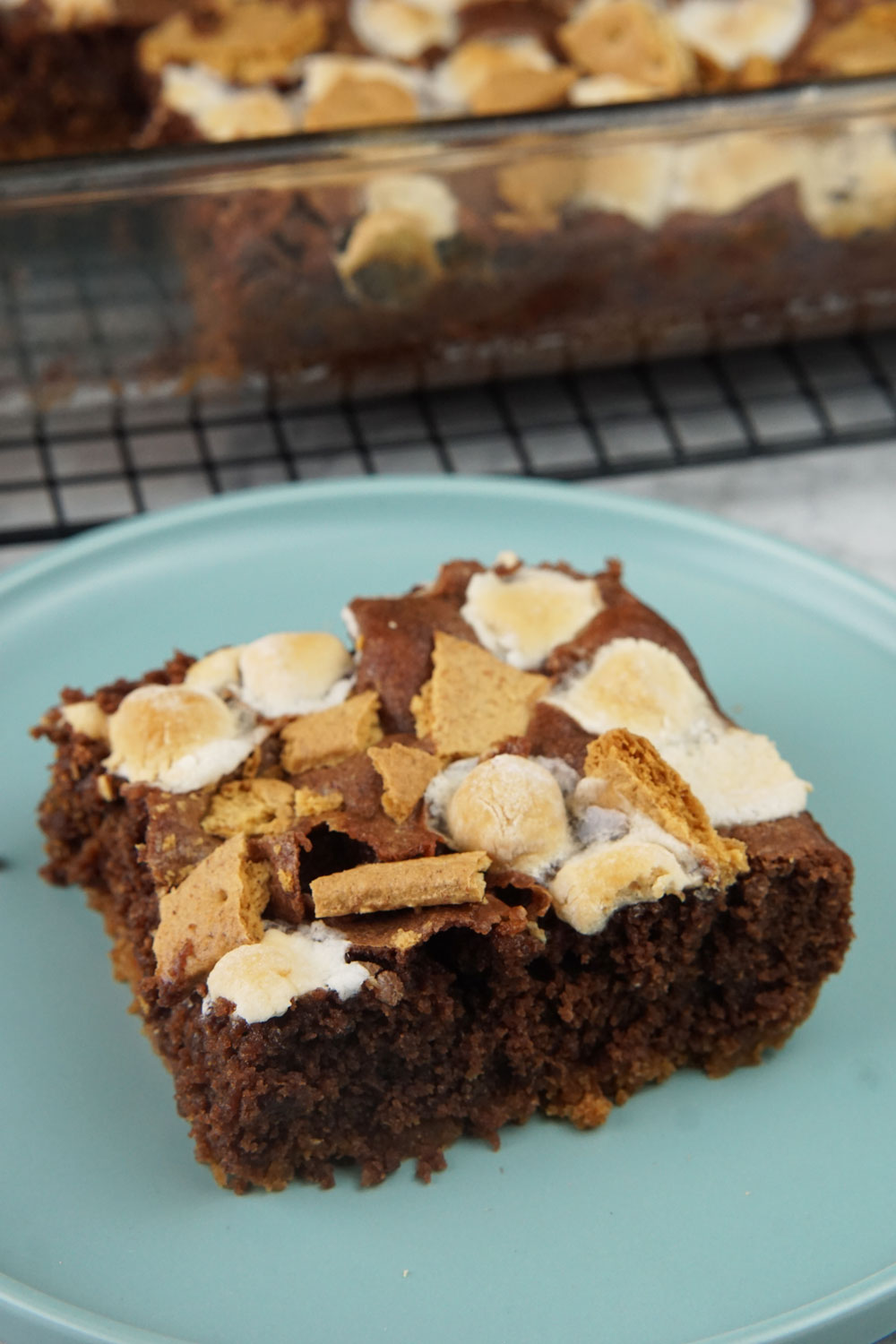 S'mores brownies