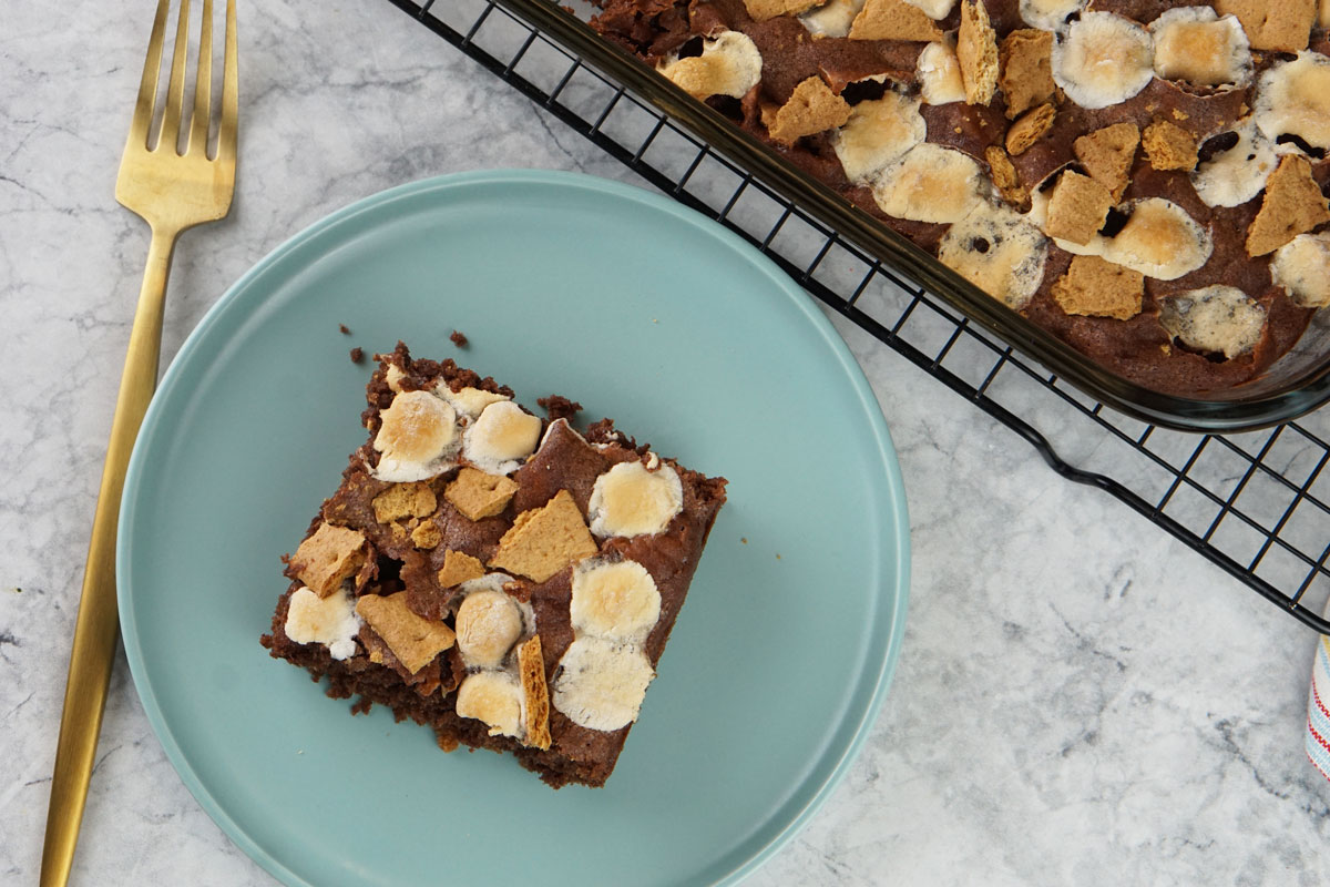 S'mores brownies