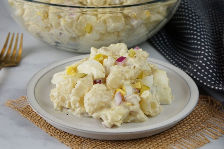 Classic creamy potato salad