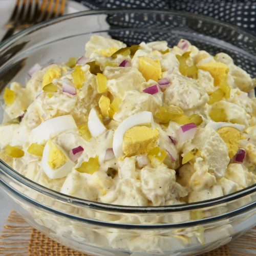 Classic creamy potato salad