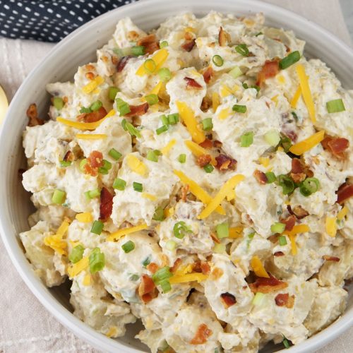 Loaded baked potato salad