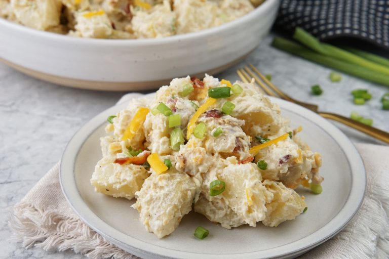 Loaded baked potato salad