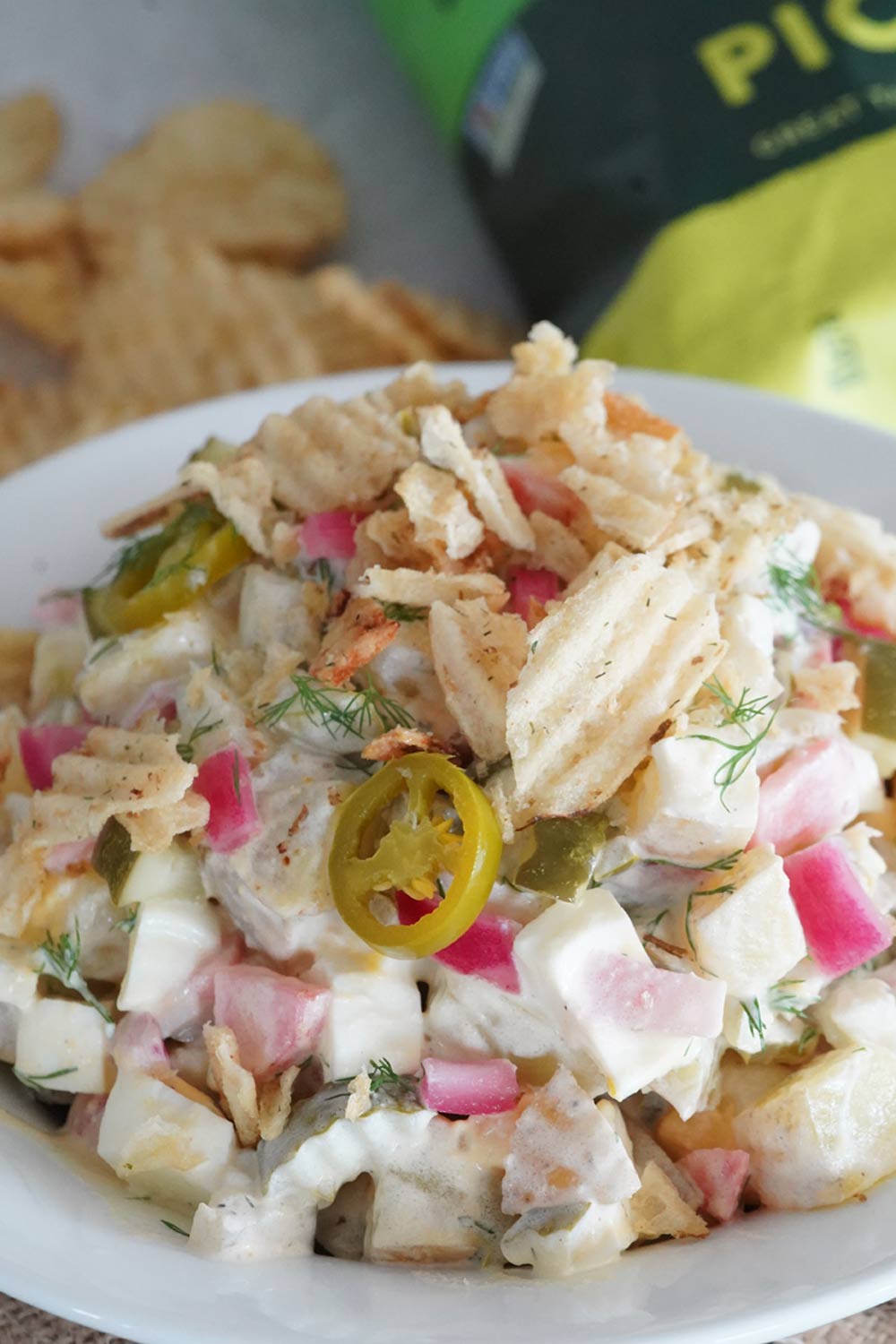 Pickled potato salad
