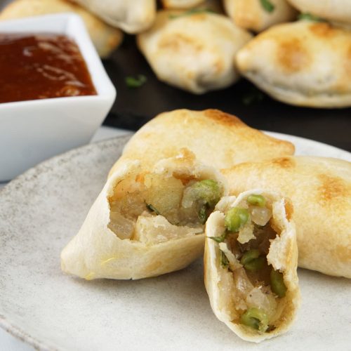 Potato samosas
