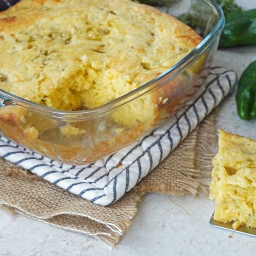 Chile Cheddar Cornbread