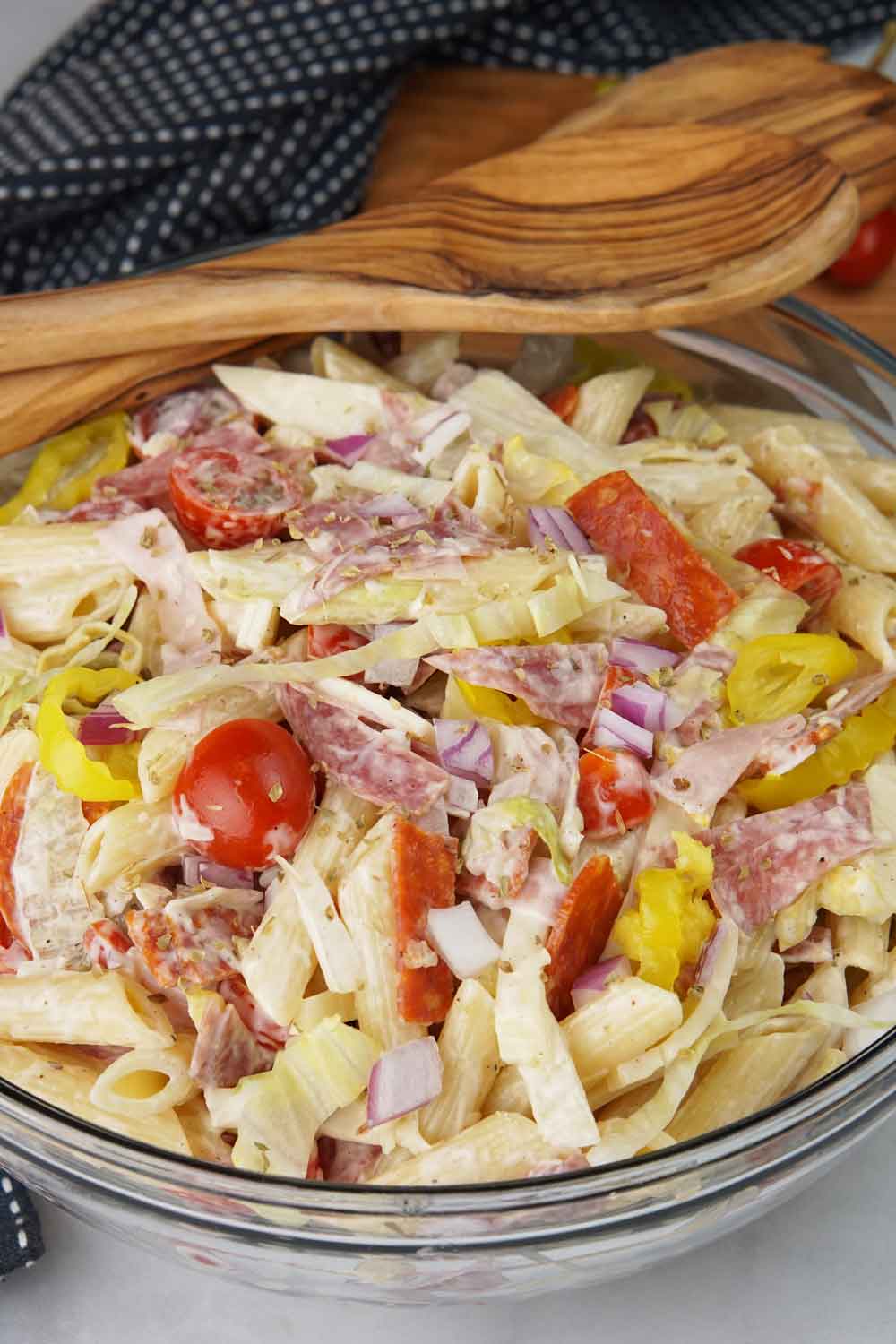 Italian grinder pasta salad