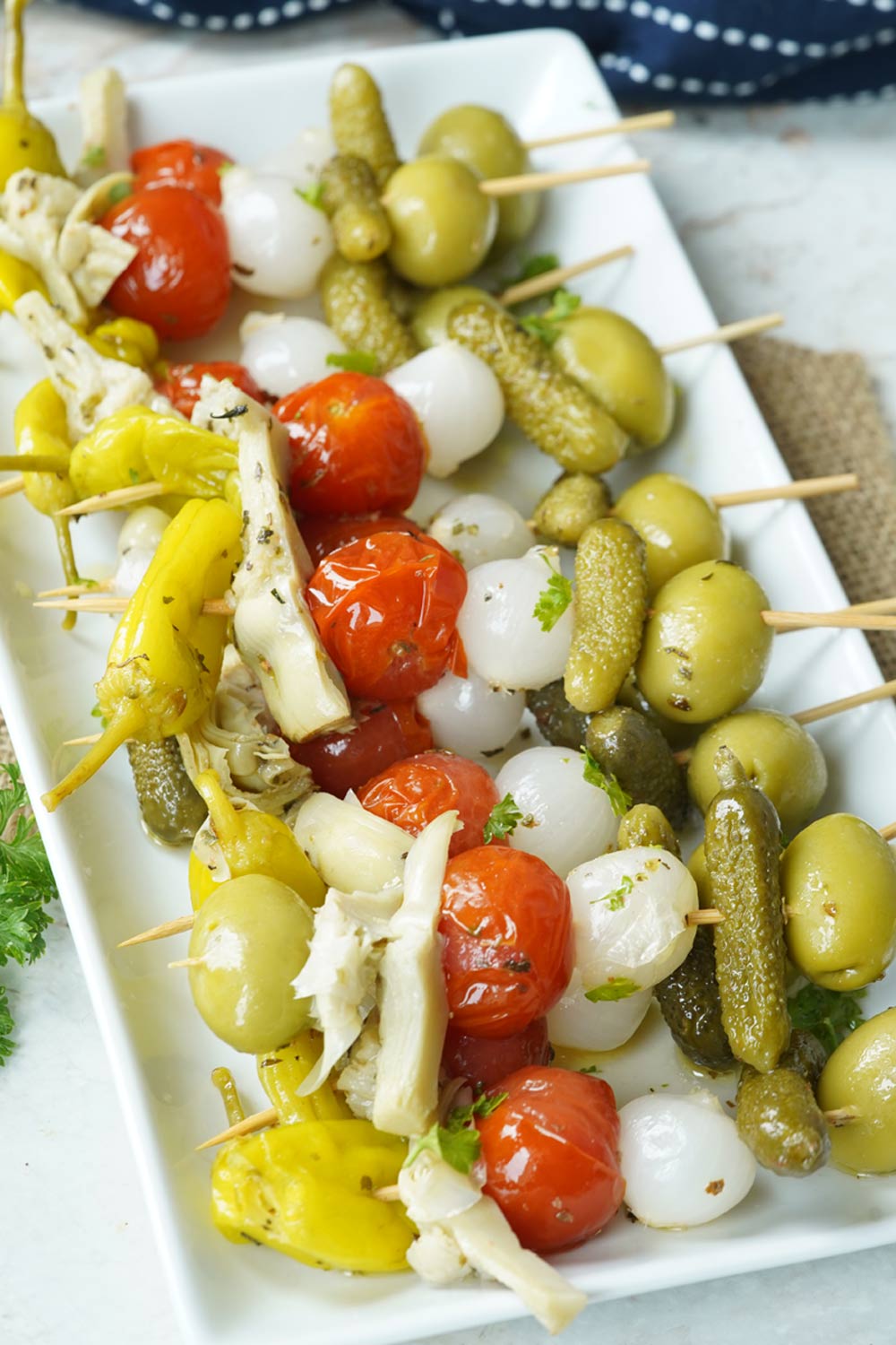 antipasto skewers