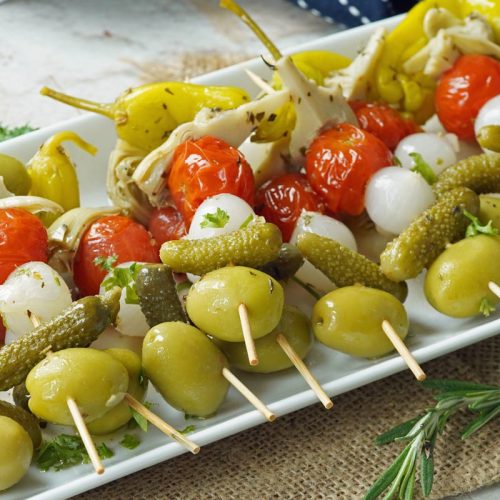 antipasto skewers