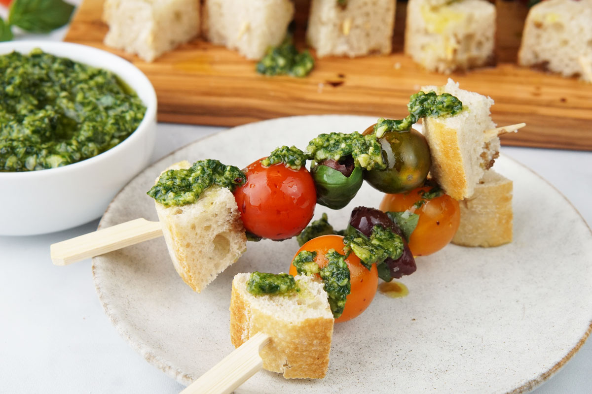 Panzanella Skewers