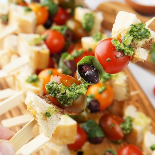 Panzanella Skewers