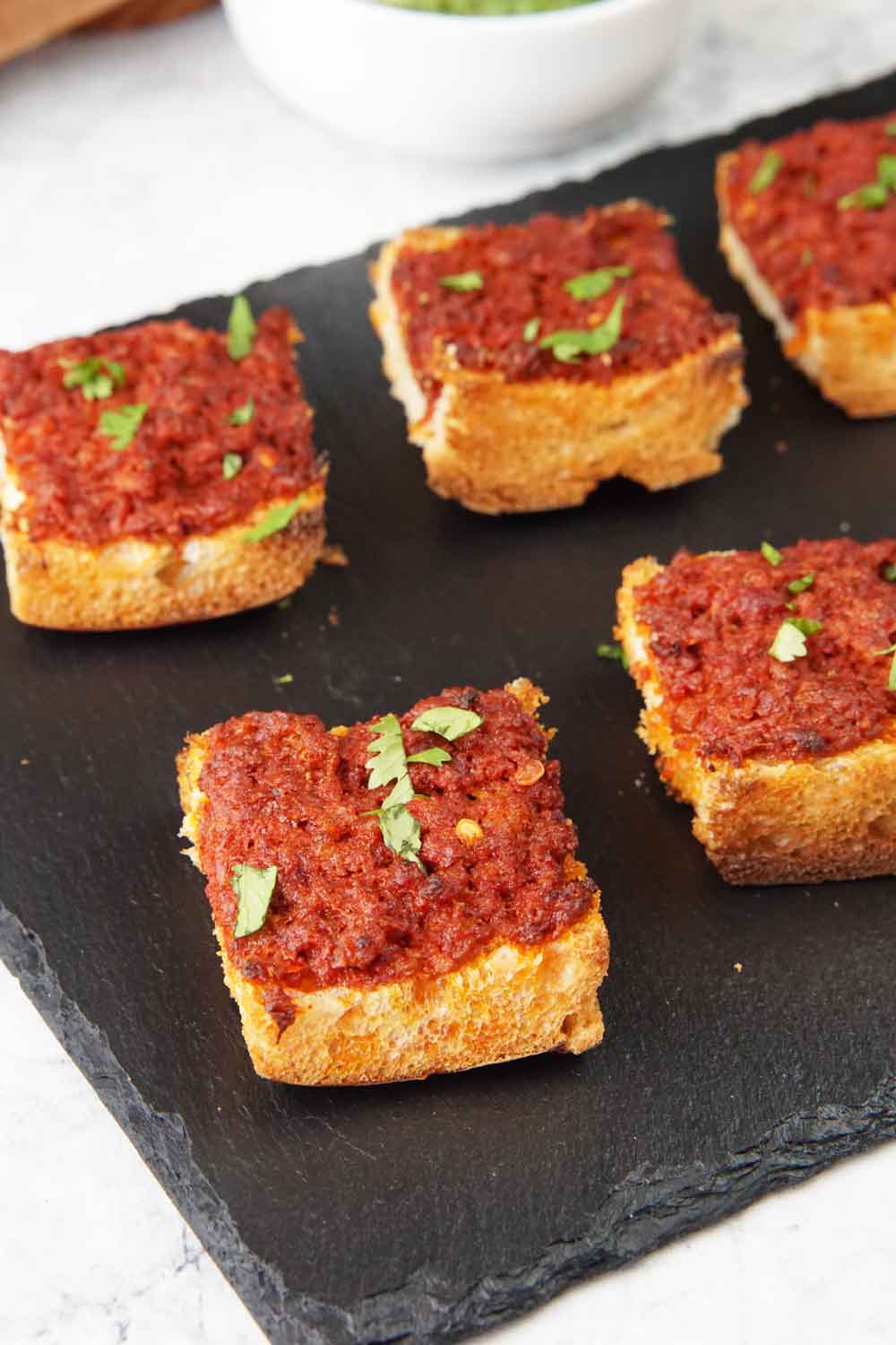 Chorizo toast