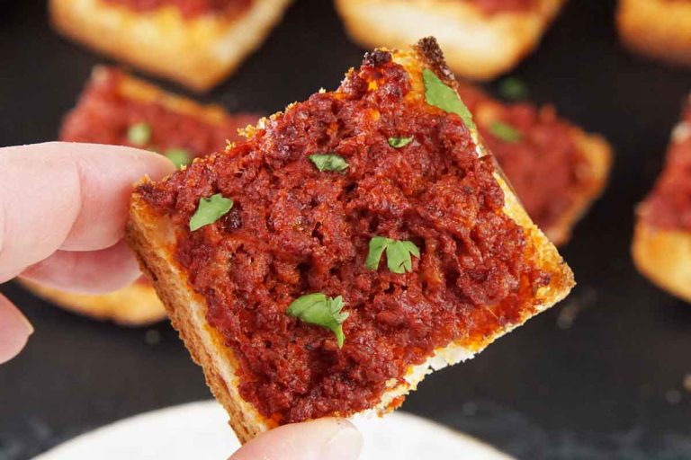 Chorizo toast