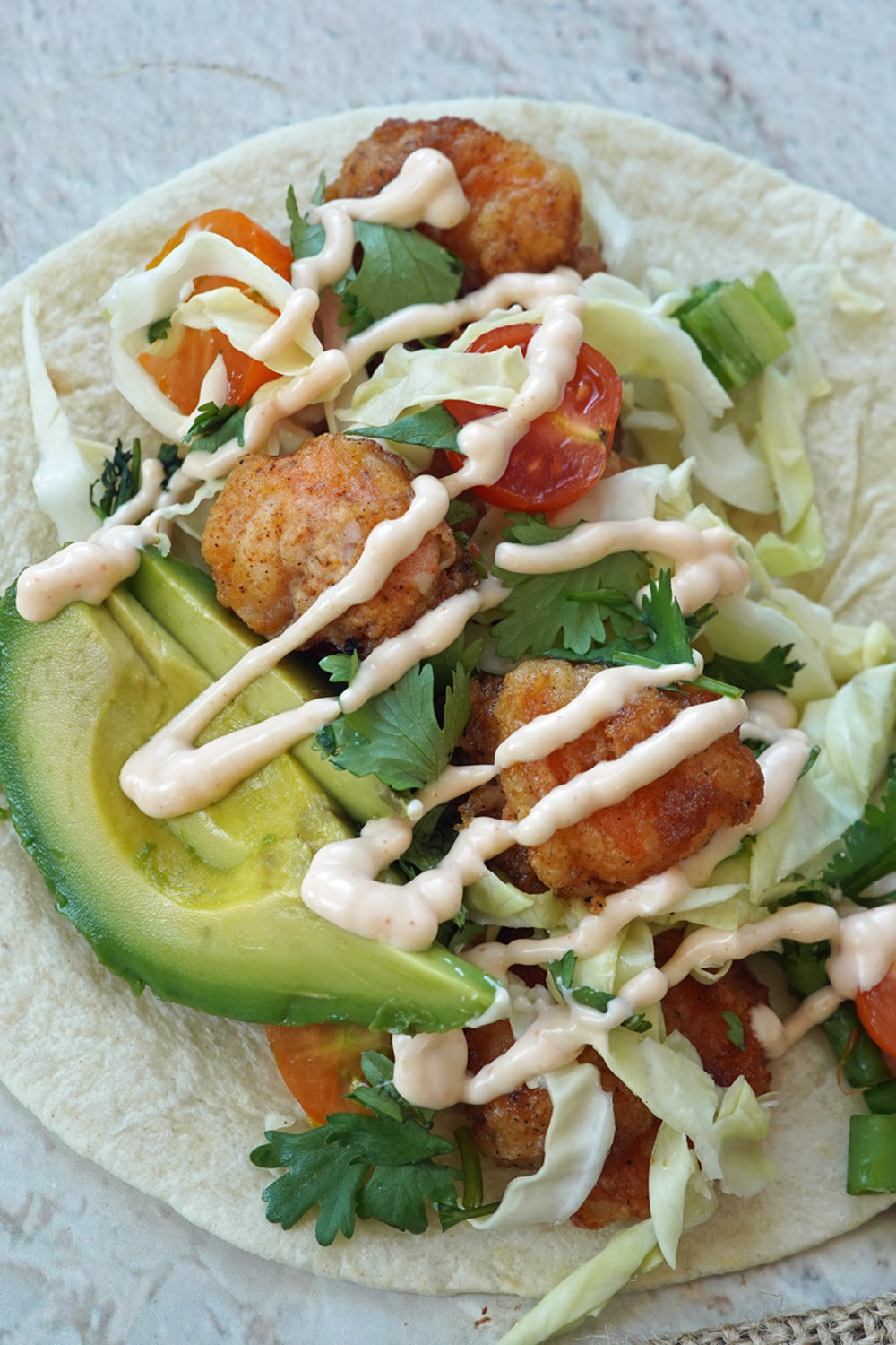 Shrimp tacos