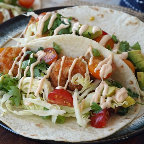Shrimp tacos