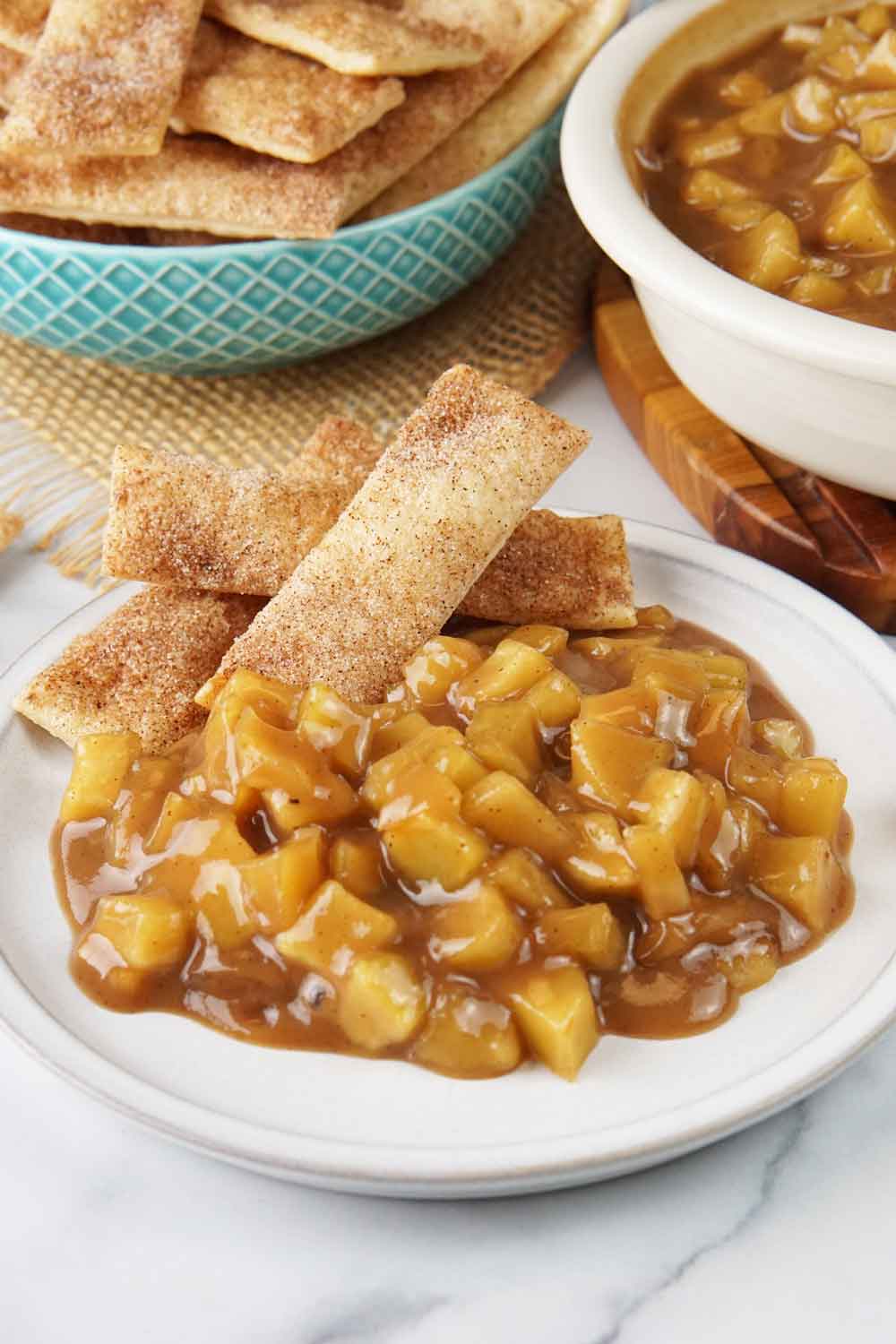 Slow cooker apple pie dip
