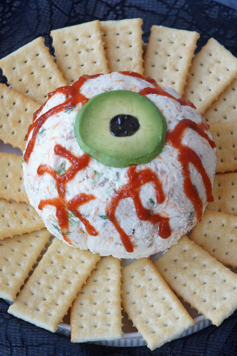 Bloodshot eye cheeseball