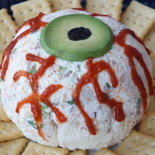Bloodshot eye cheeseball