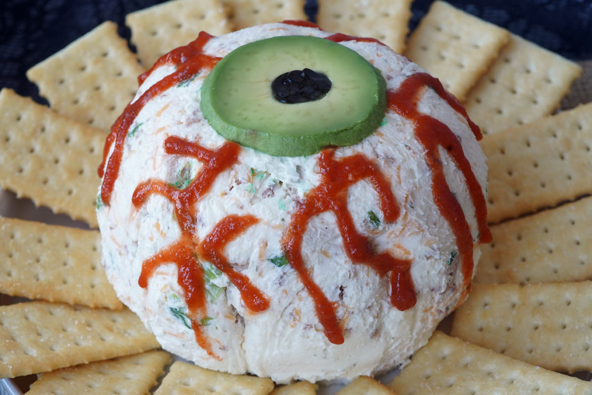 Bloodshot eye cheeseball