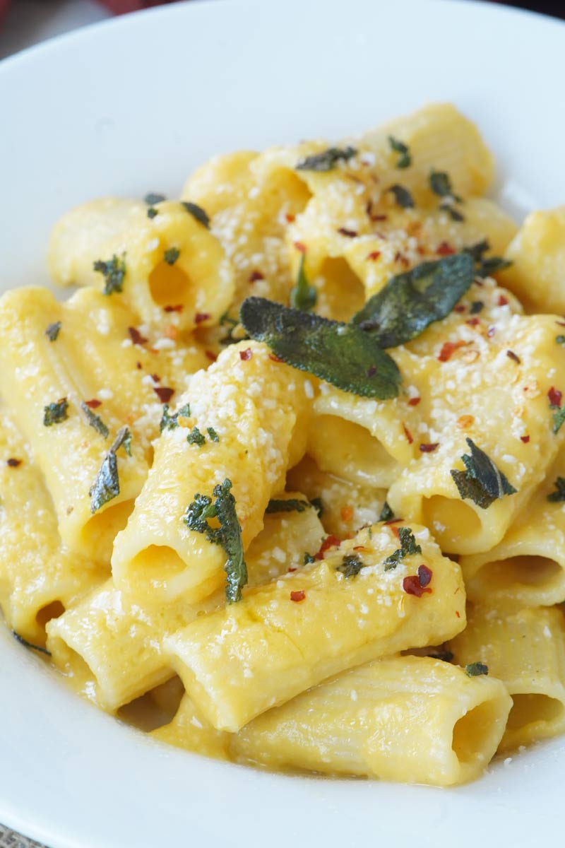 Butternut squash pasta