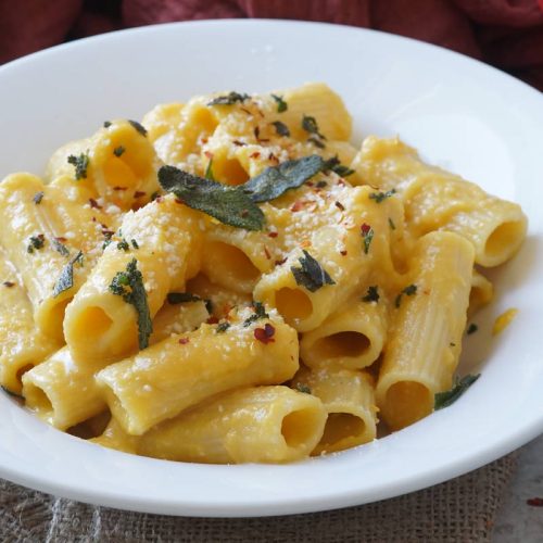 Butternut squash pasta