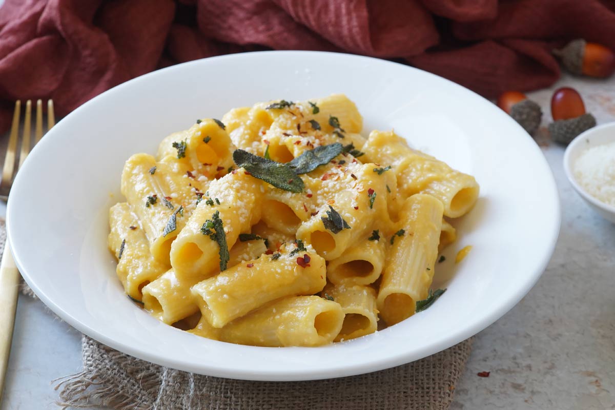 Butternut squash pasta