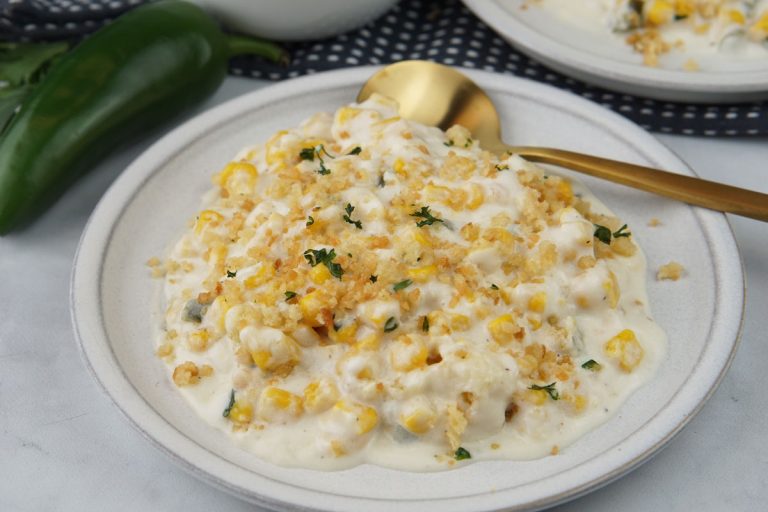 Jalapeno cream corn