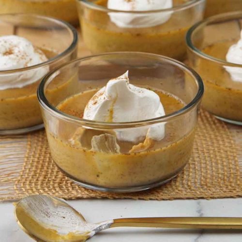 pumpkin pot de creme