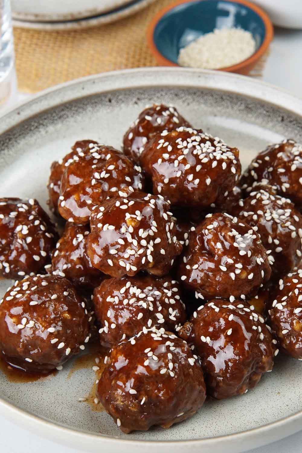 Sweet and sour meatballs