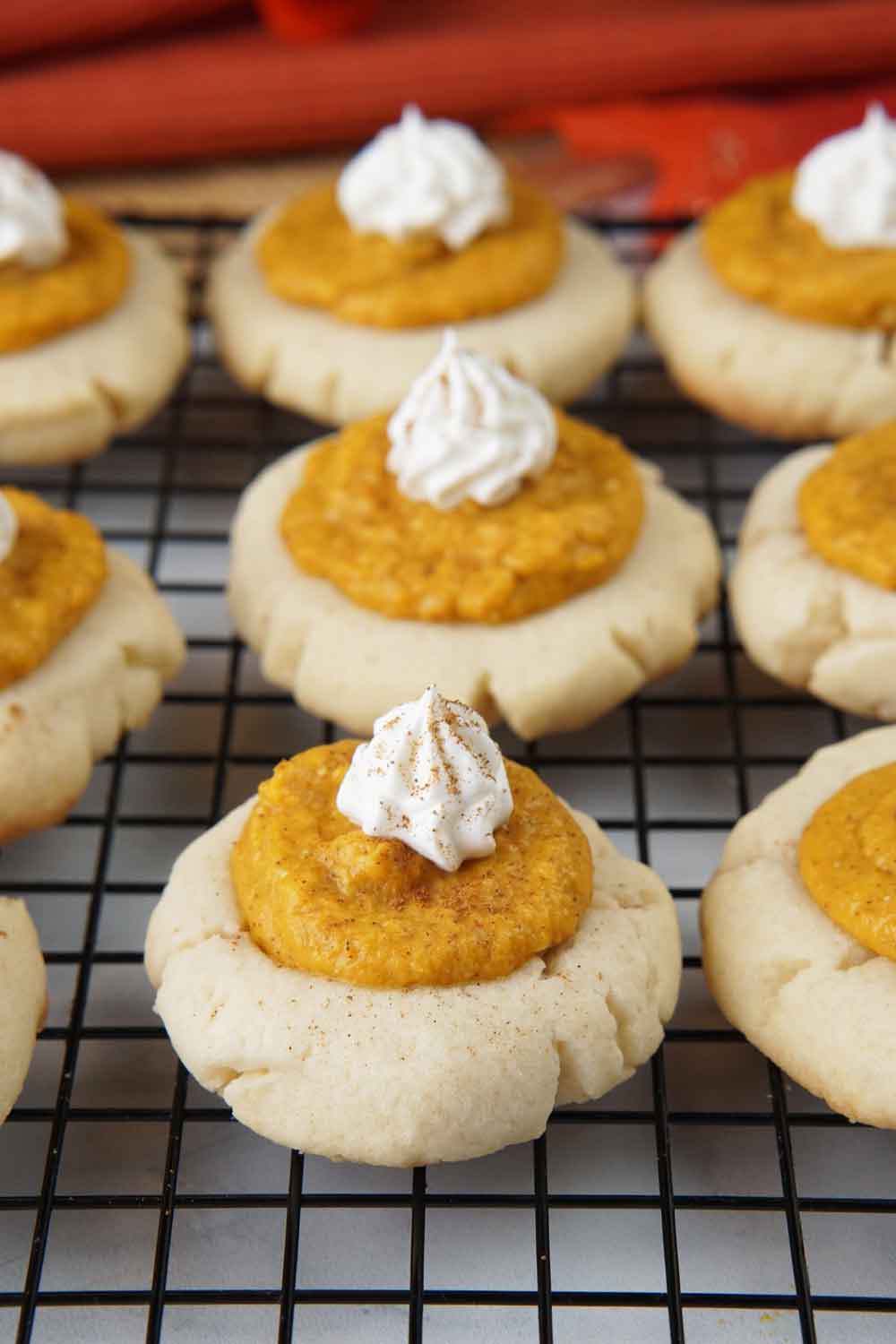 Pumpkin pie cookies