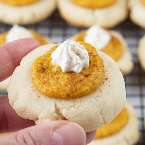 Pumpkin pie cookies