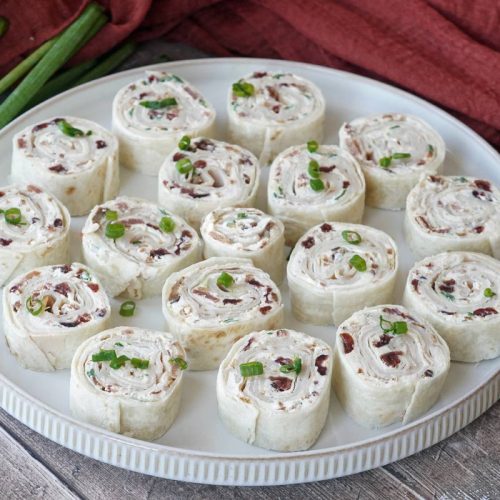 Bacon turkey cranberry roll ups